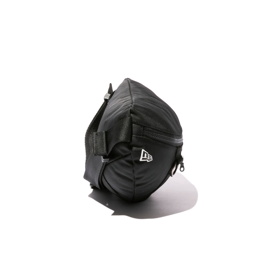 ウエストバッグ 2L Yohji Yamamoto SS21 スマイル シグネチャーロゴ ブラック