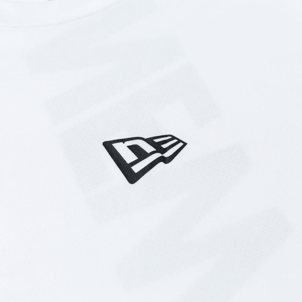 テック Tシャツ ドット NEW ERA ホワイト 【 Performance Apparel 】