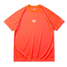 テック Tシャツ ドット NEW ERA ネオンレッド 【 Performance Apparel 】