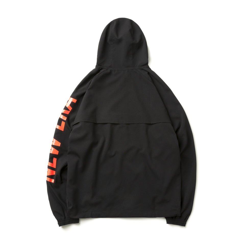 クロスウェアジャケット ブラック × ネオンレッド 【 Performance Apparel 】