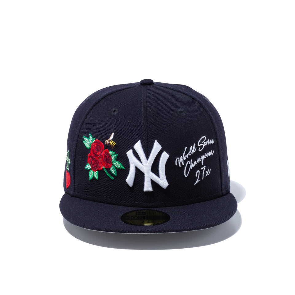 59FIFTY All Over Embroidered Icon ニューヨーク・ヤンキース - 12740316-700| NEW ERA ニューエラ公式オンラインストア