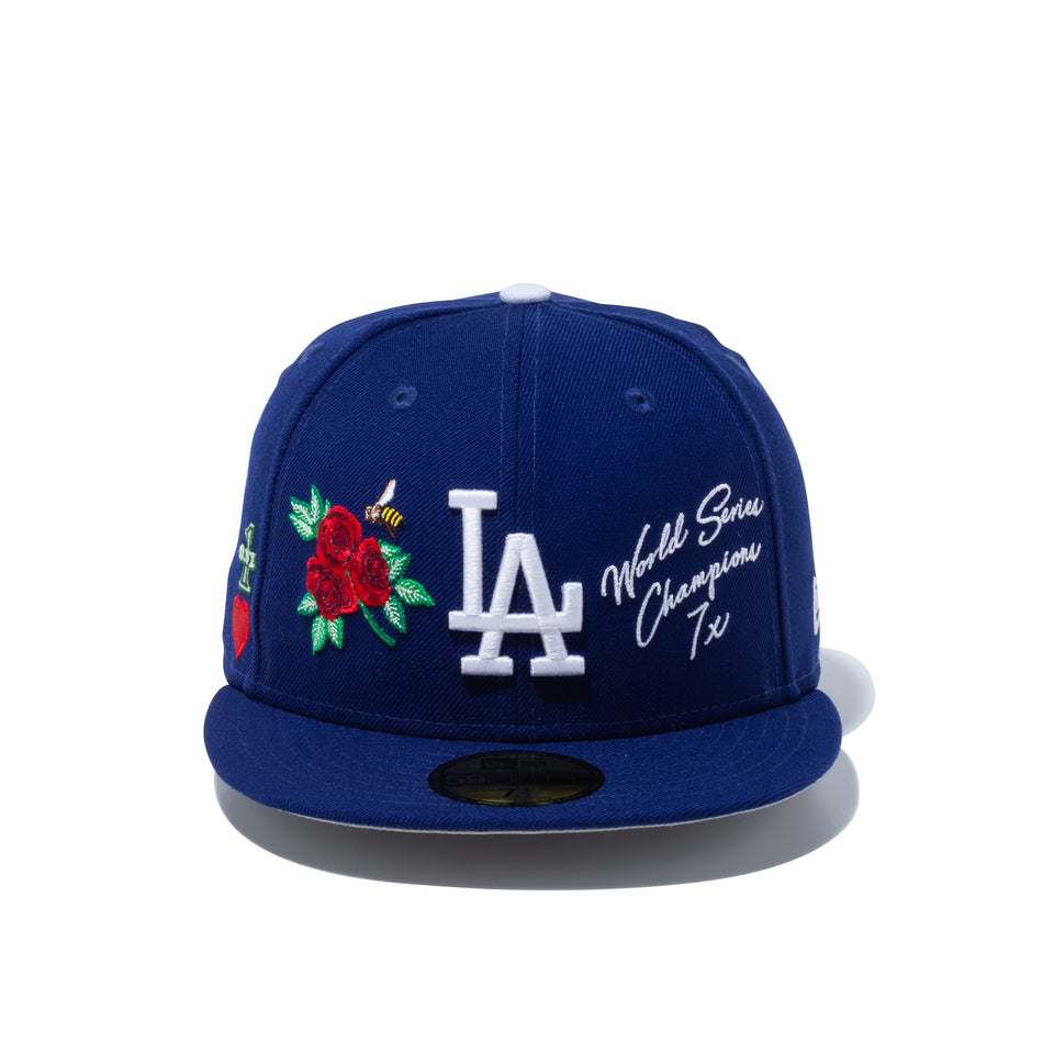 59FIFTY All Over Embroidered Icon ロサンゼルス・ドジャース - 12740317-700| NEW ERA ニューエラ公式オンラインストア