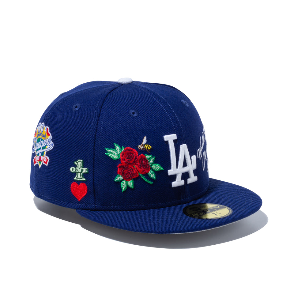 59FIFTY All Over Embroidered Icon ロサンゼルス・ドジャース - 12740317-700| NEW ERA ニューエラ公式オンラインストア
