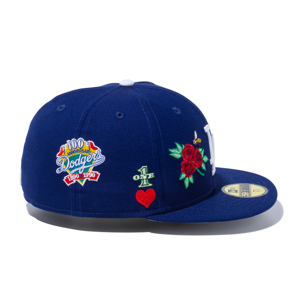 59FIFTY All Over Embroidered Icon ロサンゼルス・ドジャース - 12740317-700| NEW ERA ニューエラ公式オンラインストア