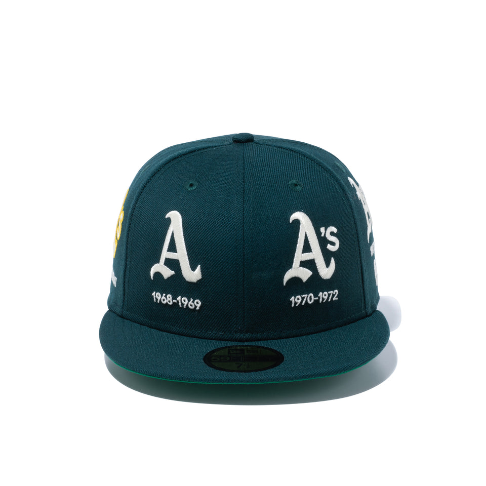 59FIFTY Logo Progression オークランド・アスレチックス