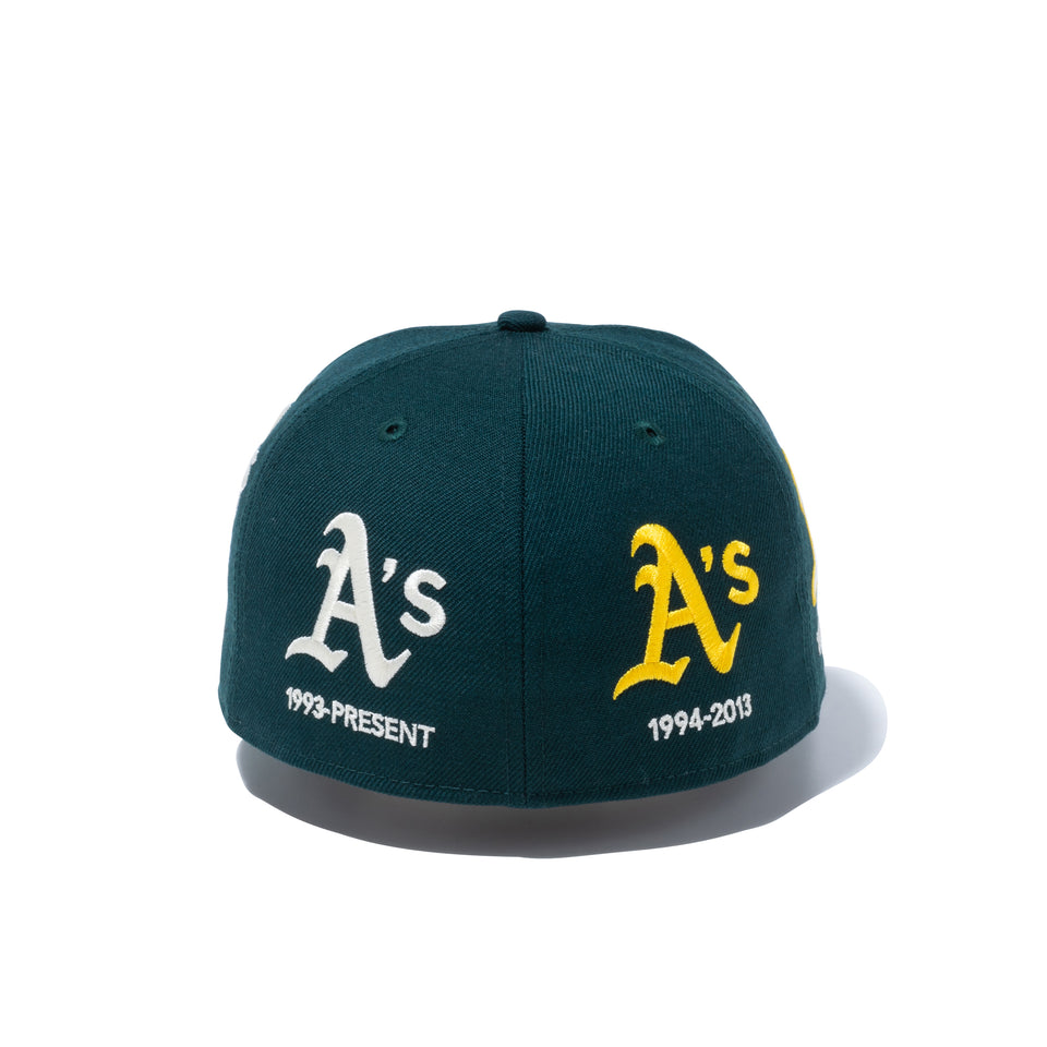 59FIFTY Logo Progression オークランド・アスレチックス