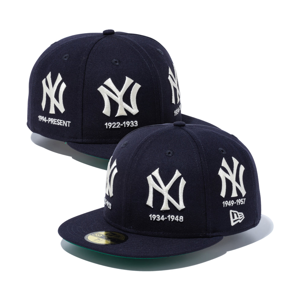 59FIFTY Logo Progression ニューヨーク・ヤンキース