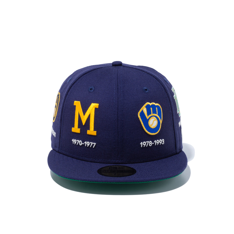59FIFTY Logo Progression ミルウォーキー・ブリュワーズ