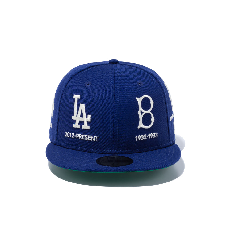 59FIFTY Logo Progression ロサンゼルス・ドジャース
