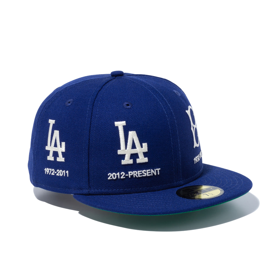 59FIFTY Logo Progression ロサンゼルス・ドジャース