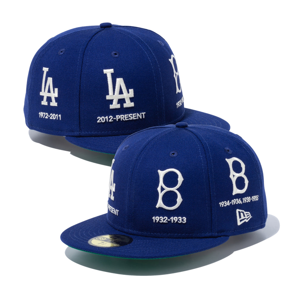 59FIFTY Logo Progression ロサンゼルス・ドジャース