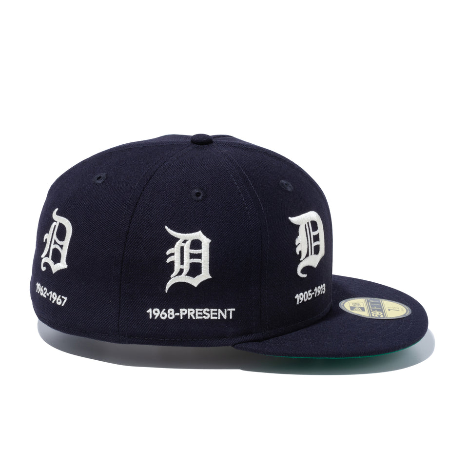 59FIFTY Logo Progression デトロイト・タイガース