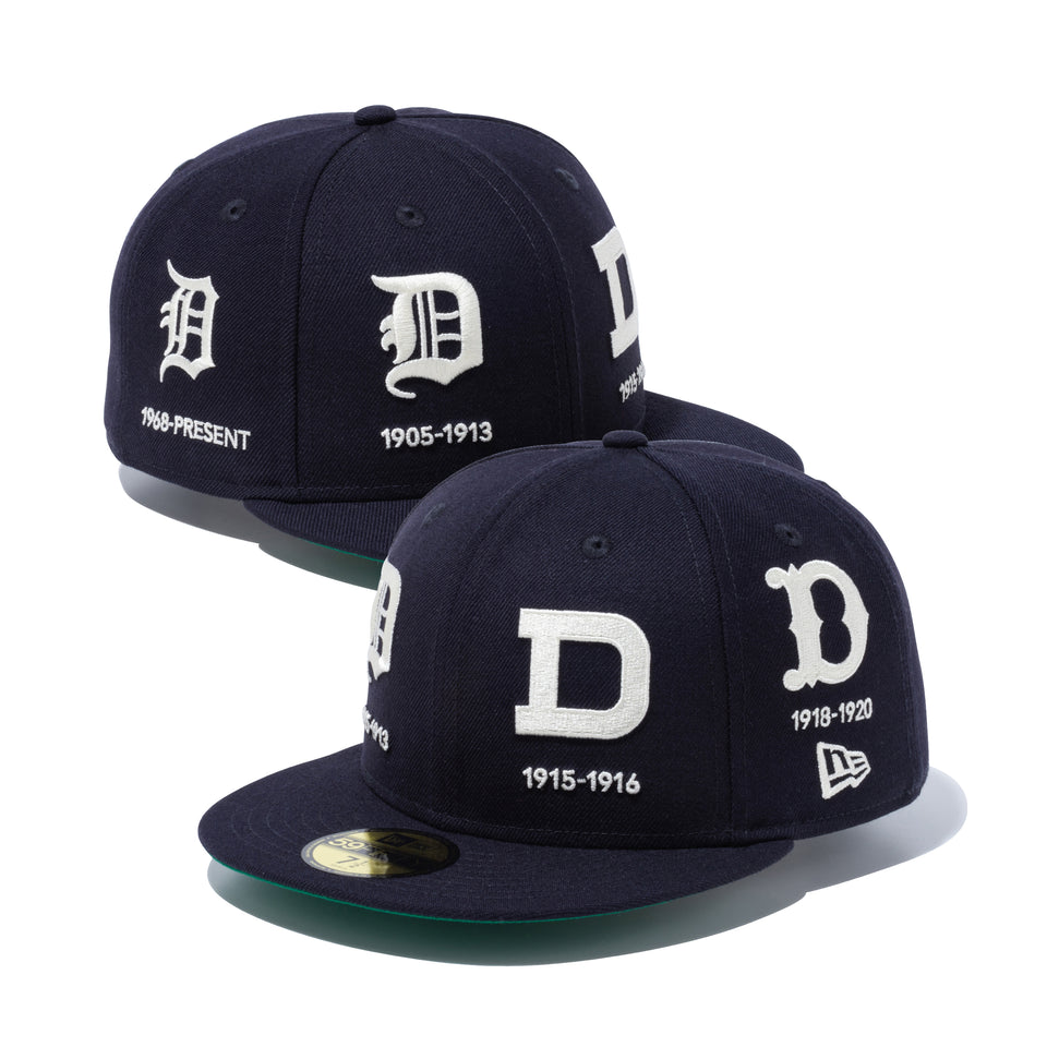 59FIFTY Logo Progression デトロイト・タイガース