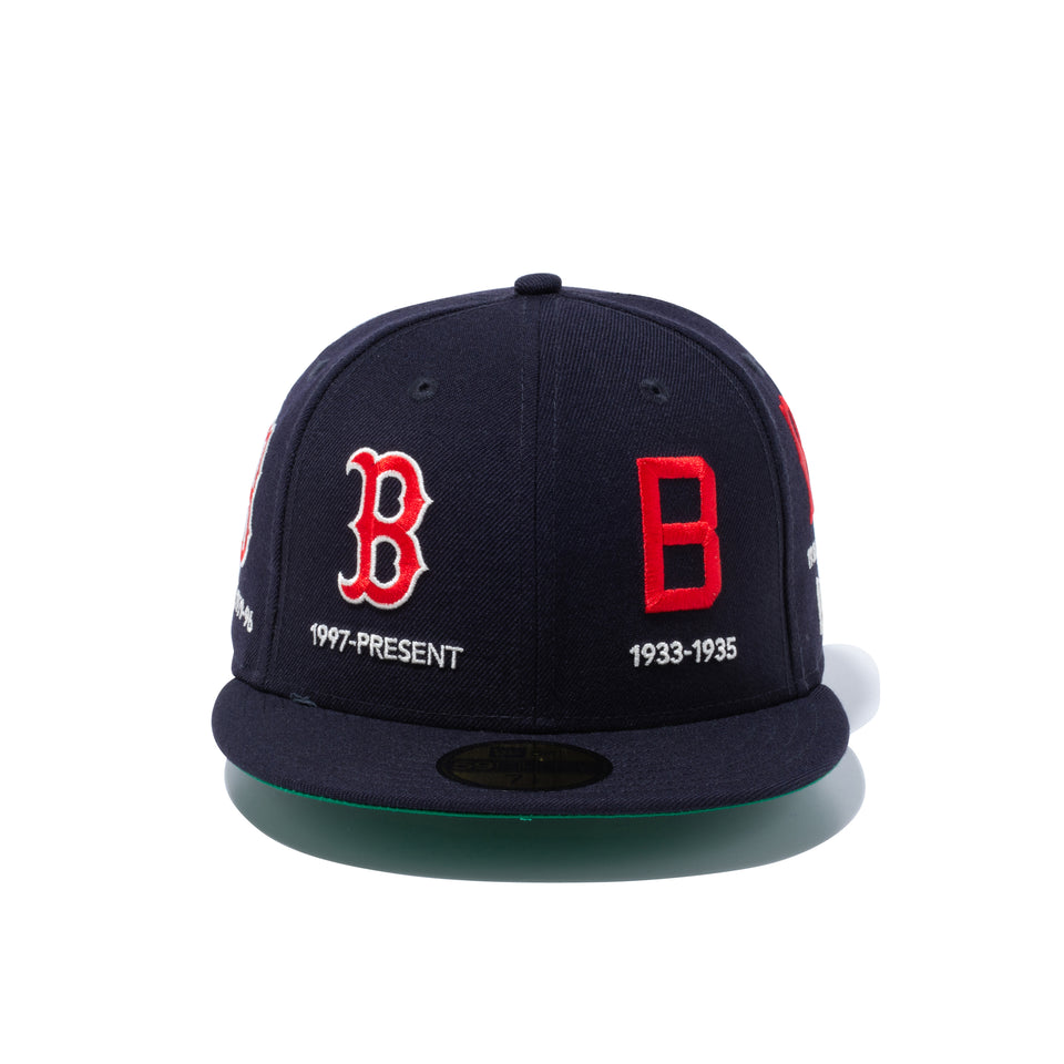 59FIFTY Logo Progression ボストン・レッドソックス