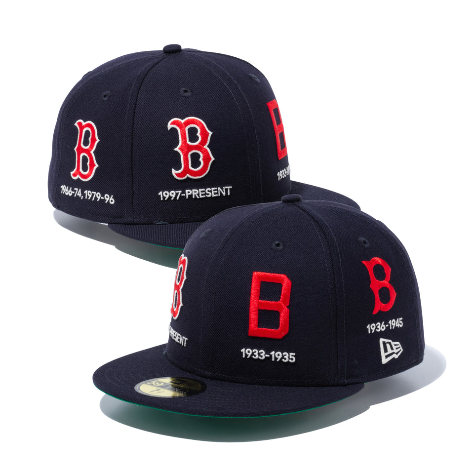 59FIFTY Logo Progression ボストン・レッドソックス