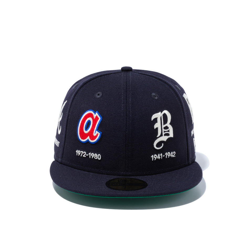 59FIFTY Logo Progression アトランタ・ブレーブス