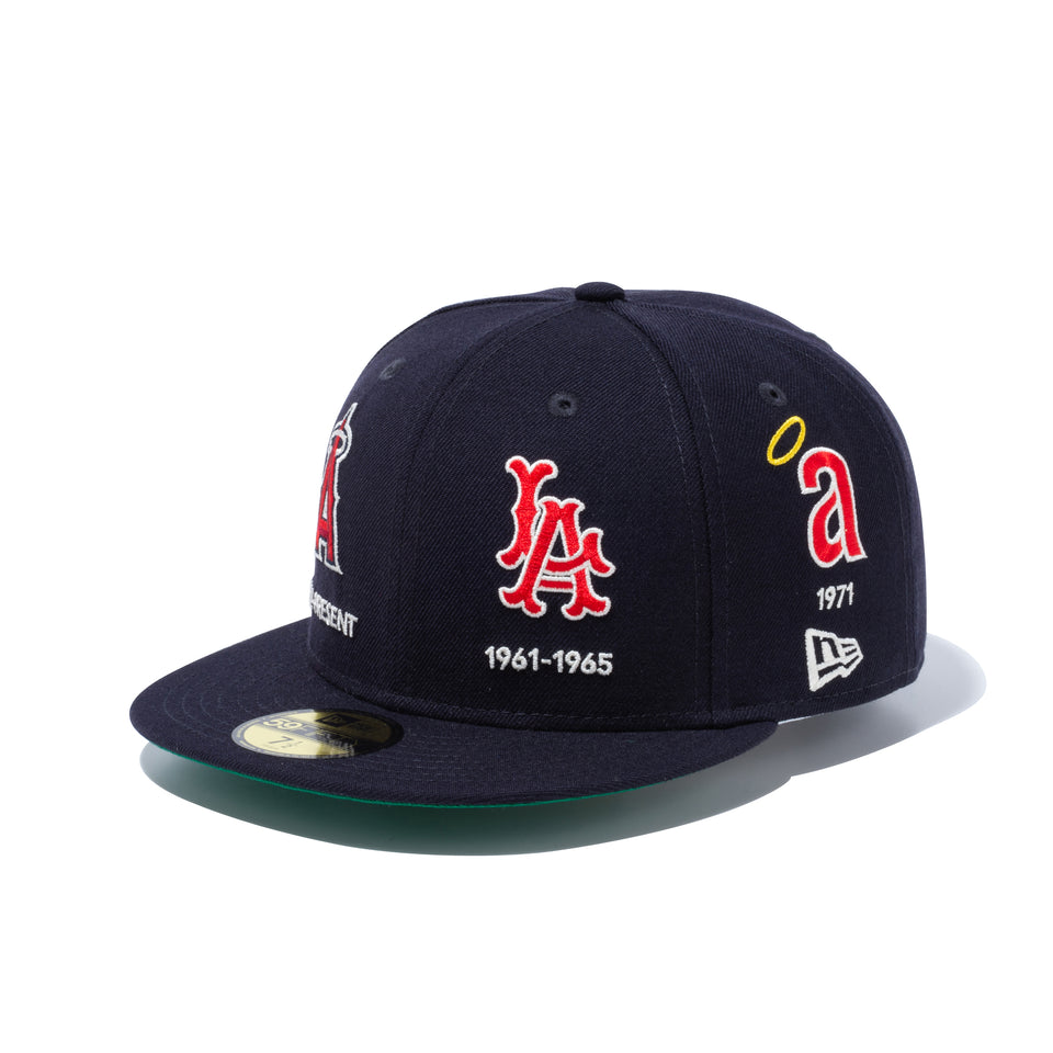59FIFTY Logo Progression ロサンゼルス・エンゼルス