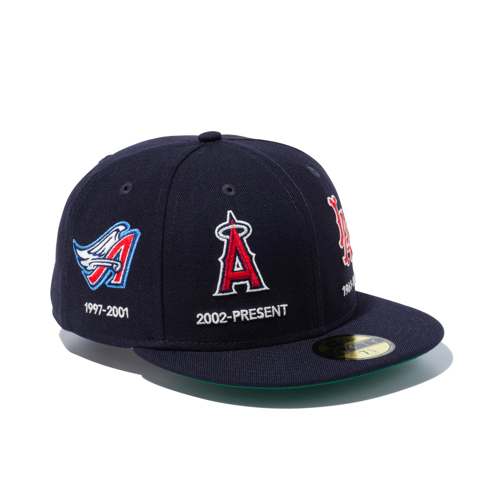 59FIFTY Logo Progression ロサンゼルス・エンゼルス