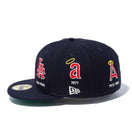 59FIFTY Logo Progression ロサンゼルス・エンゼルス