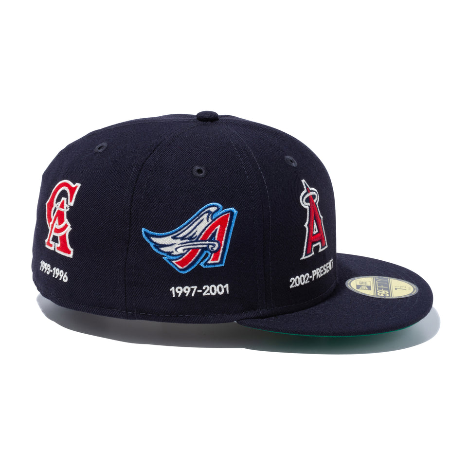59FIFTY Logo Progression ロサンゼルス・エンゼルス