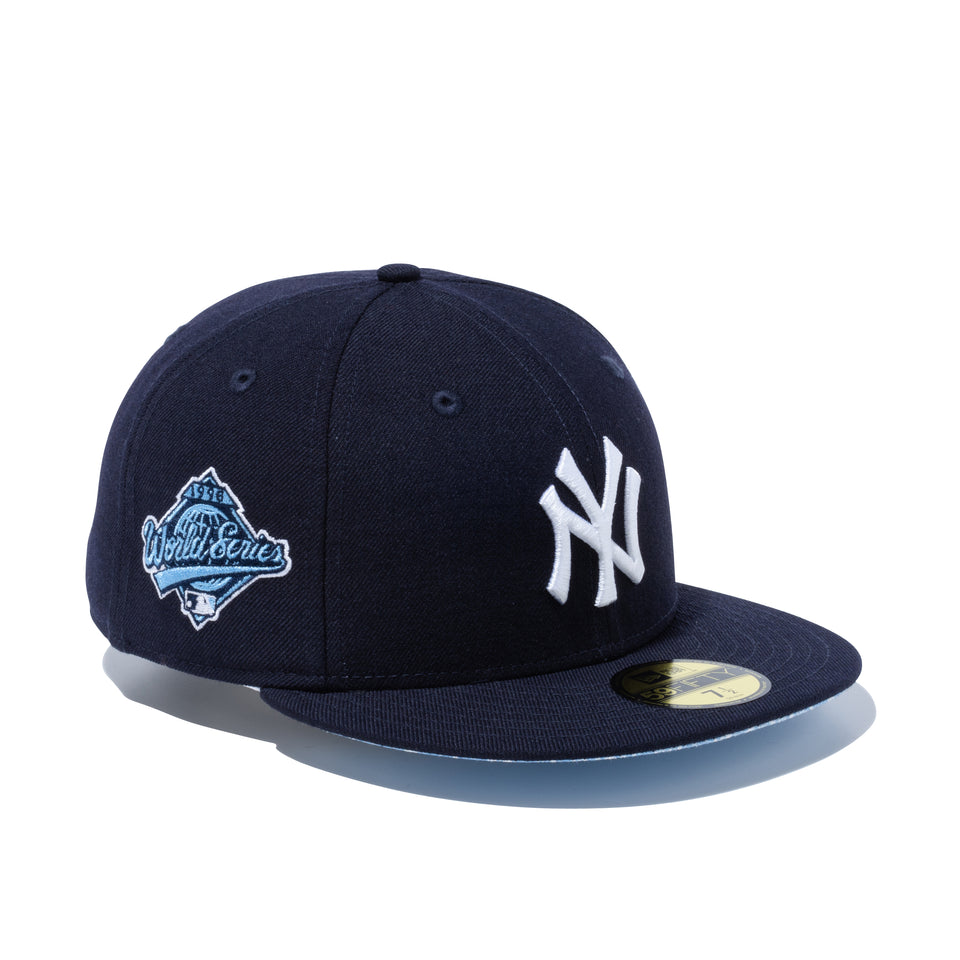 59FIFTY Paisley Under Visor ニューヨーク・ヤンキース ネイビー ブルーアンダーバイザー