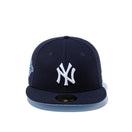 59FIFTY Paisley Under Visor ニューヨーク・ヤンキース ネイビー ブルーアンダーバイザー