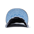 59FIFTY Paisley Under Visor ニューヨーク・ヤンキース ネイビー ブルーアンダーバイザー