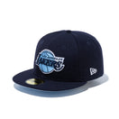 59FIFTY Paisley Under Visor ロサンゼルス・レイカーズ ネイビー ブルーアンダーバイザー