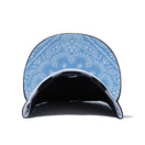 59FIFTY Paisley Under Visor ロサンゼルス・レイカーズ ネイビー ブルーアンダーバイザー