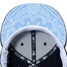 59FIFTY Paisley Under Visor ロサンゼルス・レイカーズ ネイビー ブルーアンダーバイザー