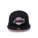 59FIFTY Paisley Under Visor ロサンゼルス・レイカーズ ブラック ピンクアンダーバイザー
