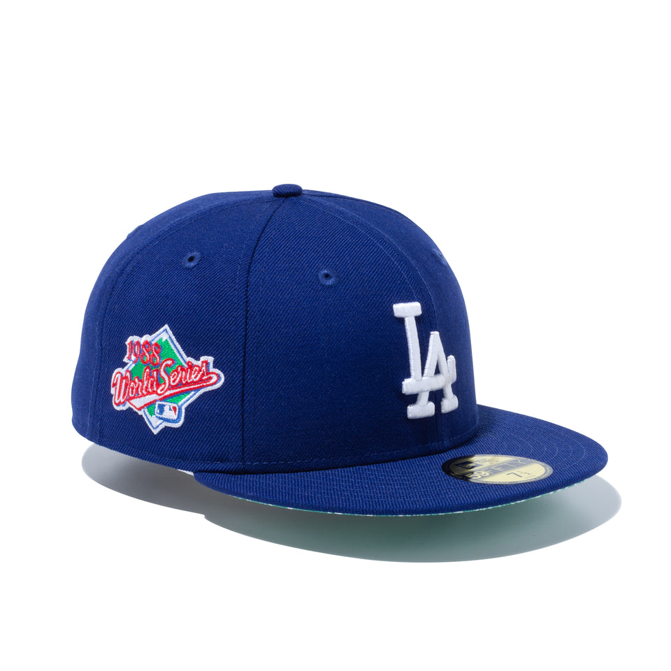 59FIFTY Paisley Under Visor ロサンゼルス・ドジャース ダークロイヤル グリーンアンダーバイザー