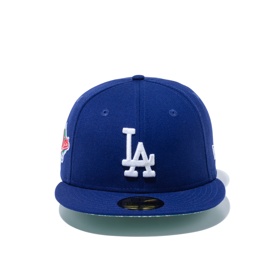 59FIFTY Paisley Under Visor ロサンゼルス・ドジャース ダークロイヤル グリーンアンダーバイザー