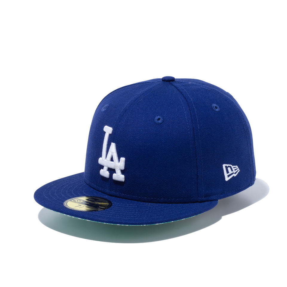 59FIFTY Paisley Under Visor ロサンゼルス・ドジャース ダークロイヤル グリーンアンダーバイザー