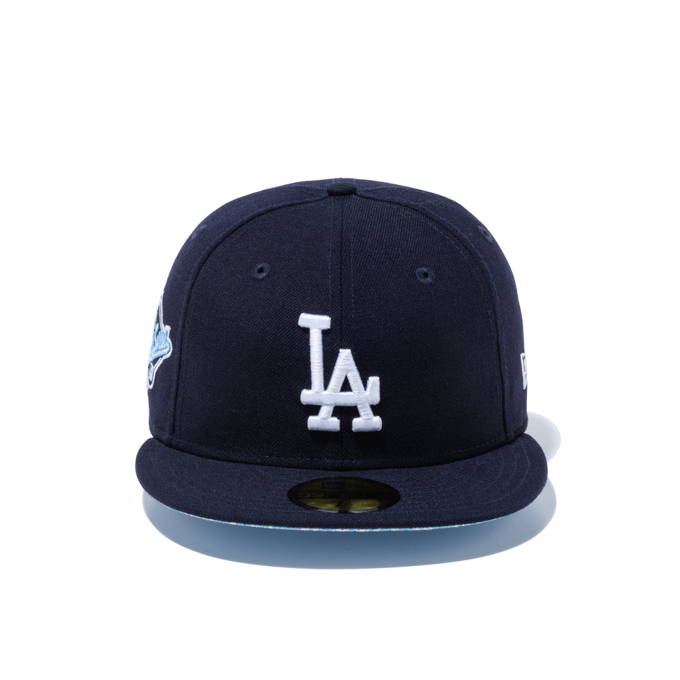 59FIFTY Paisley Under Visor ロサンゼルス・ドジャース ネイビー ブルーアンダーバイザー