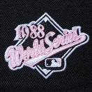 59FIFTY Paisley Under Visor ロサンゼルス・ドジャース ブラック ピンクアンダーバイザー