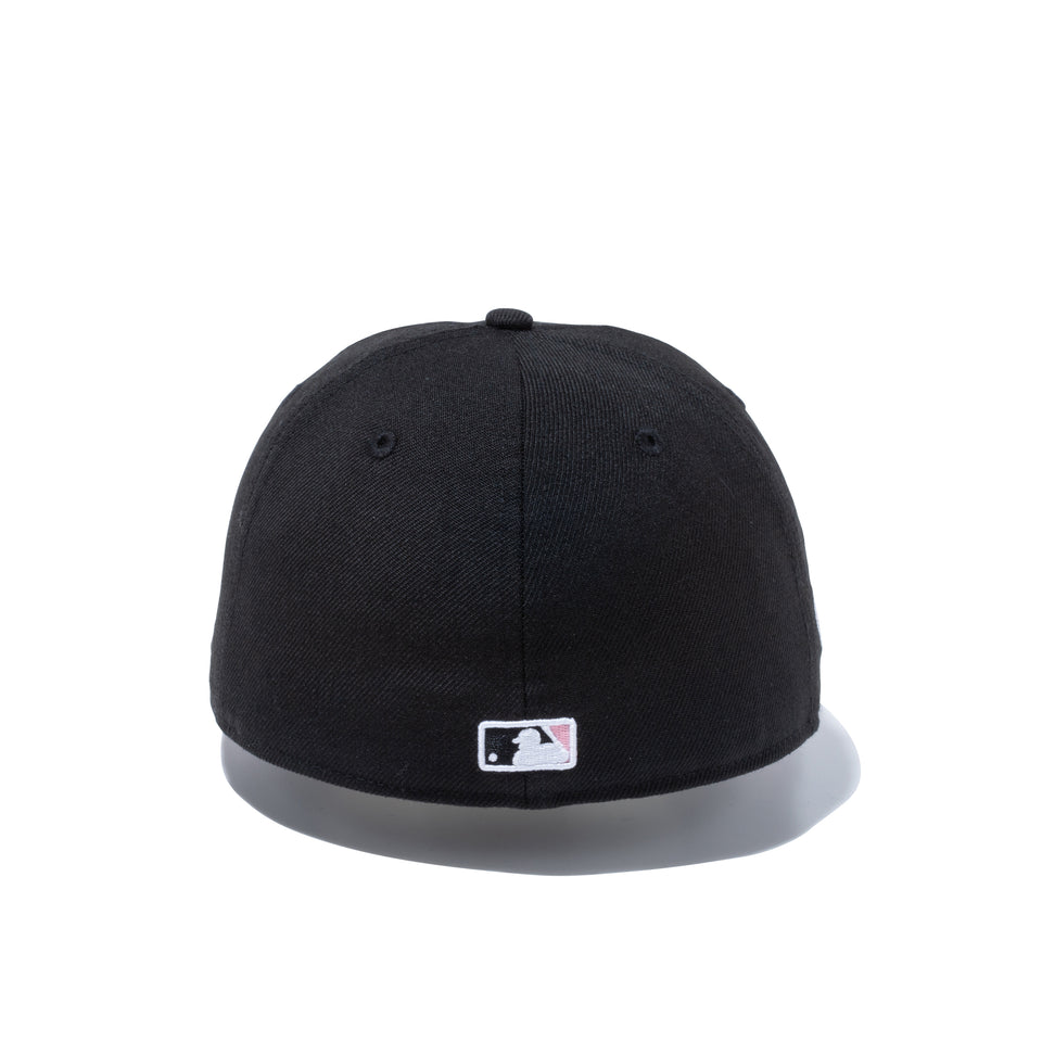 59FIFTY Paisley Under Visor ロサンゼルス・ドジャース ブラック ピンクアンダーバイザー