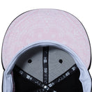 59FIFTY Paisley Under Visor ロサンゼルス・ドジャース ブラック ピンクアンダーバイザー