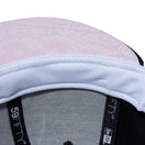 59FIFTY Paisley Under Visor ロサンゼルス・ドジャース ブラック ピンクアンダーバイザー