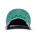 59FIFTY Paisley Under Visor デトロイト・タイガース ネイビー グリーンアンダーバイザー