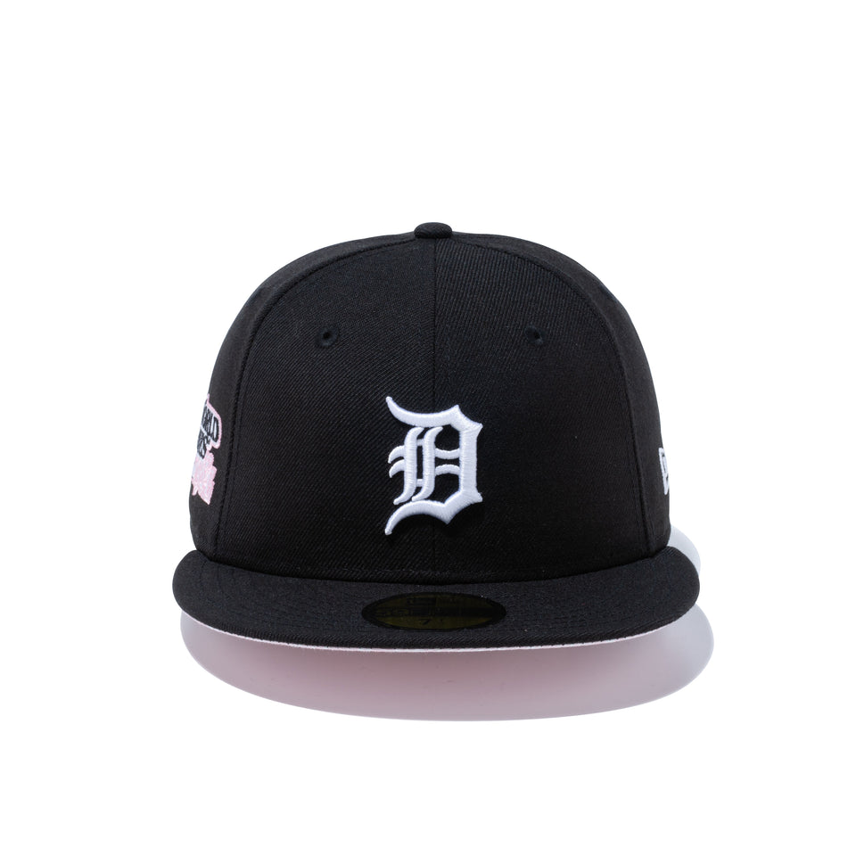 59FIFTY Paisley Under Visor デトロイト・タイガース ブラック ピンクアンダーバイザー