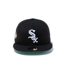 59FIFTY Paisley Under Visor シカゴ・ホワイトソックス ブラック グリーンアンダーバイザー