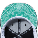 59FIFTY Paisley Under Visor シカゴ・ホワイトソックス ブラック グリーンアンダーバイザー