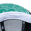 59FIFTY Paisley Under Visor シカゴ・ホワイトソックス ブラック グリーンアンダーバイザー