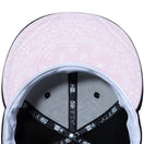 59FIFTY Paisley Under Visor シカゴ・ホワイトソックス ブラック ピンクアンダーバイザー