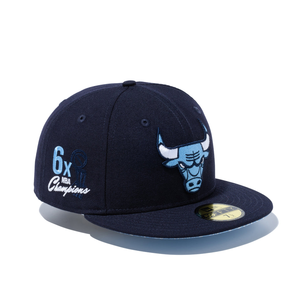 59FIFTY Paisley Under Visor シカゴ・ブルズ ネイビー ブルーアンダーバイザー