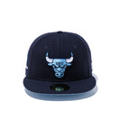 59FIFTY Paisley Under Visor シカゴ・ブルズ ネイビー ブルーアンダーバイザー