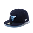 59FIFTY Paisley Under Visor シカゴ・ブルズ ネイビー ブルーアンダーバイザー
