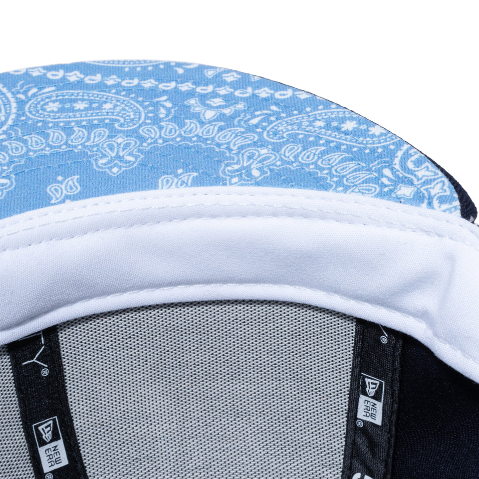 59FIFTY Paisley Under Visor シカゴ・ブルズ ネイビー ブルーアンダーバイザー