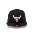 59FIFTY Paisley Under Visor シカゴ・ブルズ ブラック ピンクアンダーバイザー